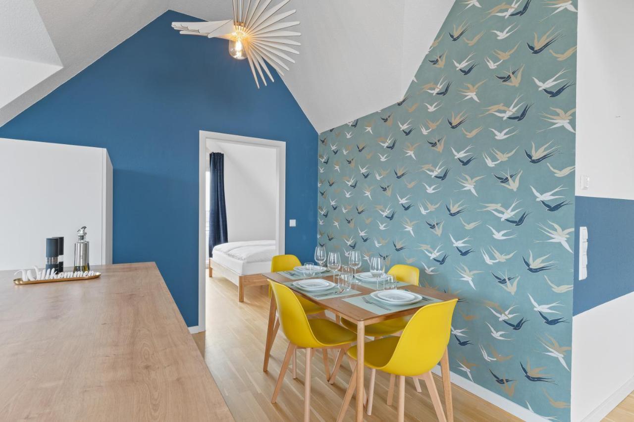 Design-Apartment - Kueche - Balkon - Tiefgarage ラインフェルデン＝エヒターディンゲン エクステリア 写真