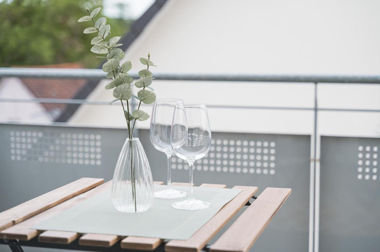 Design-Apartment - Kueche - Balkon - Tiefgarage ラインフェルデン＝エヒターディンゲン エクステリア 写真
