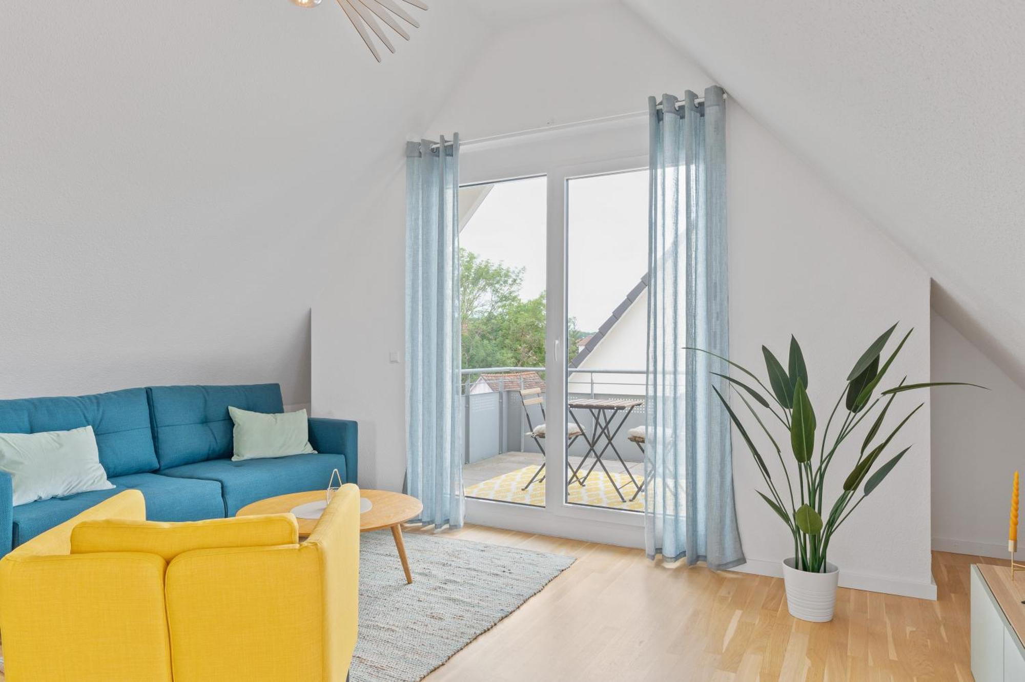 Design-Apartment - Kueche - Balkon - Tiefgarage ラインフェルデン＝エヒターディンゲン エクステリア 写真